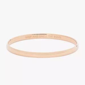 NWT Kate Spade rose gold bangle